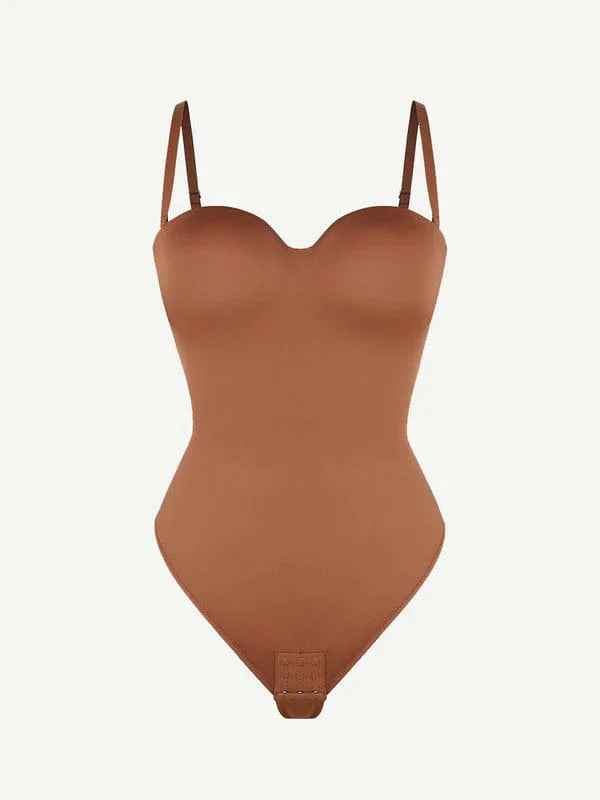 Valantomode | Strapless Underwire Tummy Control One-Piece Shapewear Bodysuit