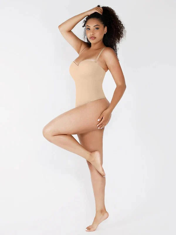 Valantomode | Strapless Underwire Tummy Control One-Piece Shapewear Bodysuit