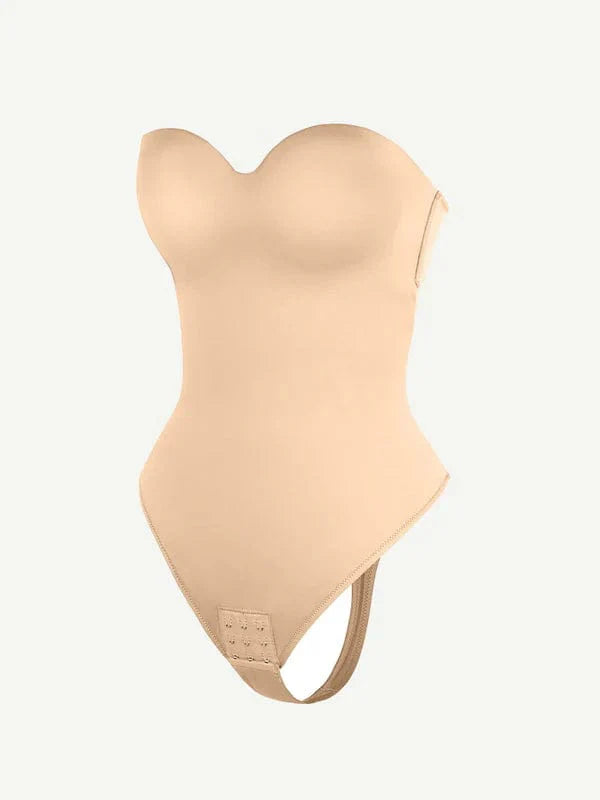 Valantomode | Strapless Underwire Tummy Control One-Piece Shapewear Bodysuit