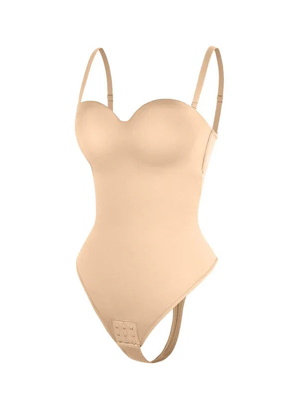 Valantomode | Strapless Underwire Tummy Control One-Piece Shapewear Bodysuit