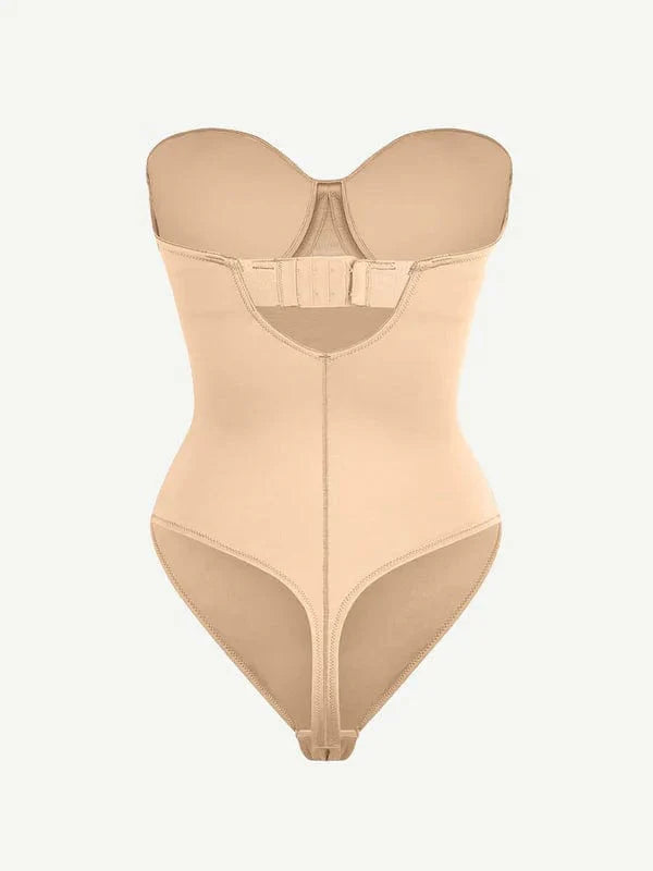 Valantomode | Strapless Underwire Tummy Control One-Piece Shapewear Bodysuit
