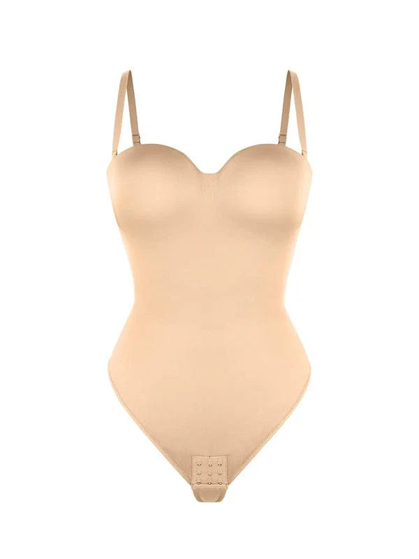 Valantomode | Strapless Underwire Tummy Control One-Piece Shapewear Bodysuit
