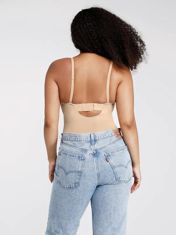 Valantomode | Strapless Underwire Tummy Control One-Piece Shapewear Bodysuit