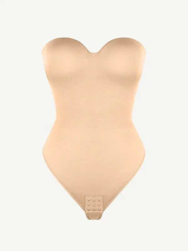 Valantomode | Strapless Underwire Tummy Control One-Piece Shapewear Bodysuit