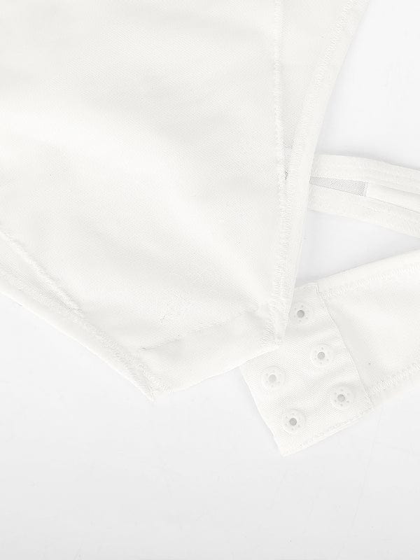 Valantomode | Bridal Shapewear Bodysuit with Tummy Control and Mesh Design