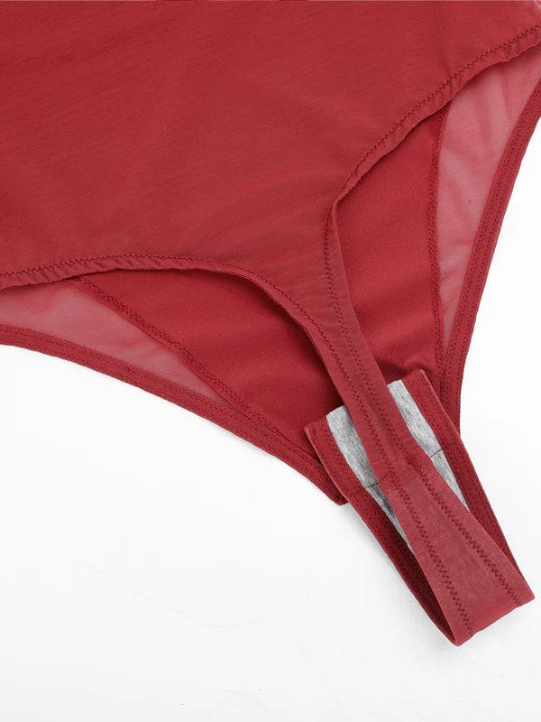 Valantomode | Bridal Shapewear Bodysuit with Tummy Control and Mesh Design