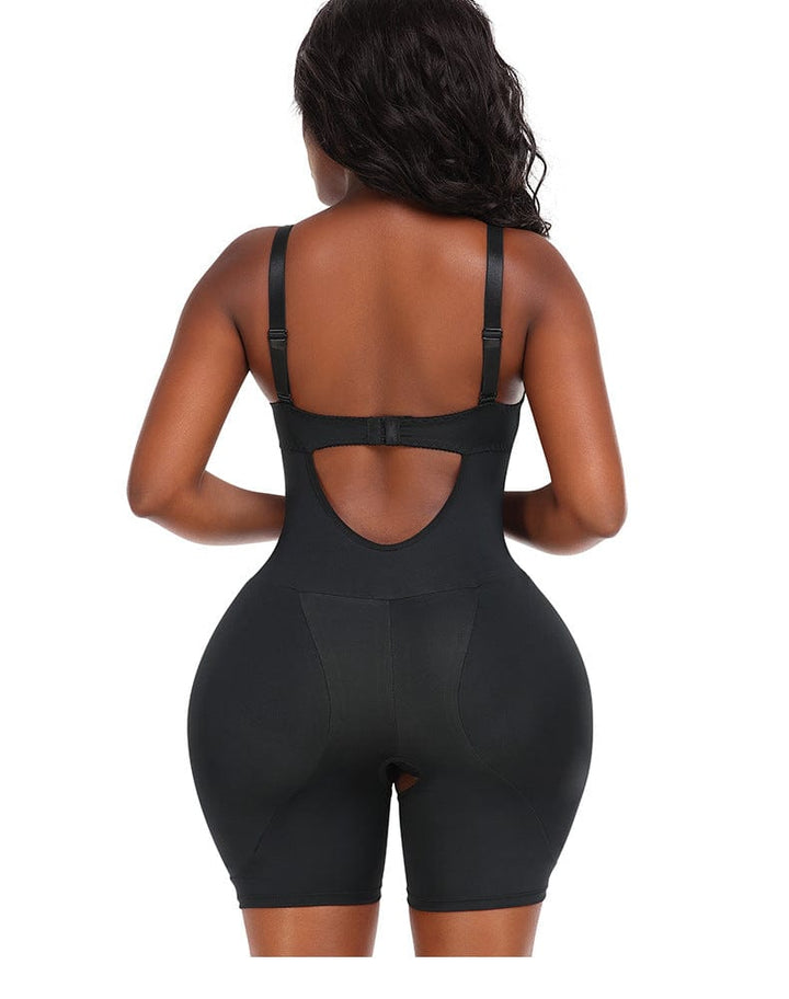 Valantomode | Women's Shaping Bodysuit with Tummy Control, Hip Lift, Bust Support, Abdominal Compression, Adjustable Straps, and Low Back Design