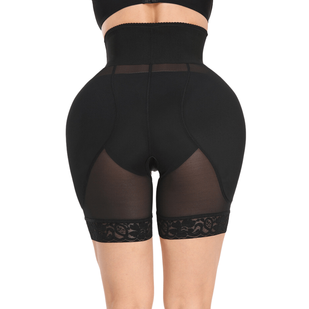 Valantomode | Waistband Tummy Control Shaper Shorts with Open Gusset
