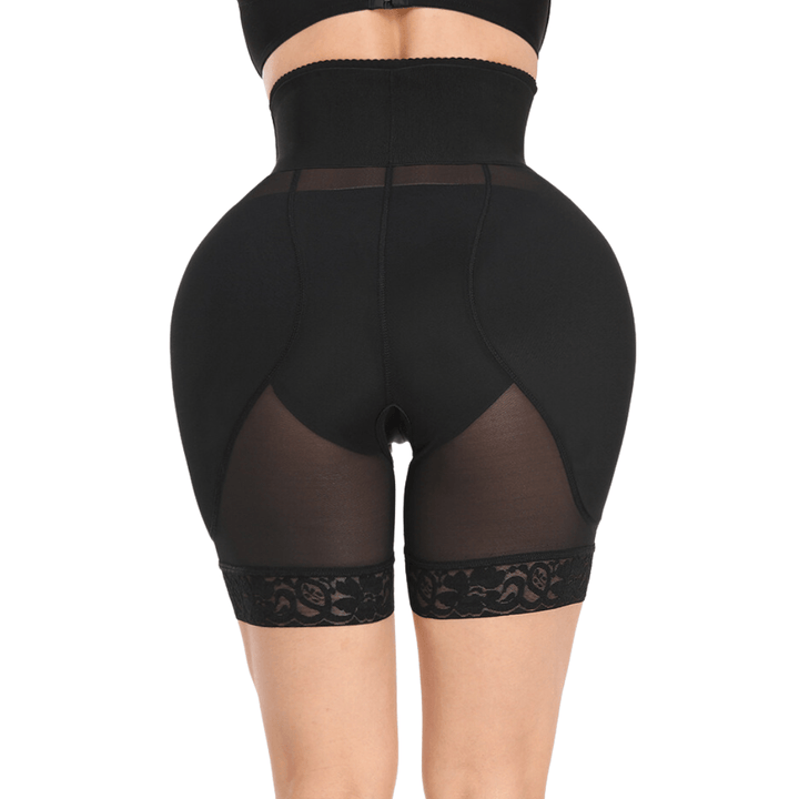 Valantomode | Waistband Tummy Control Shaper Shorts with Open Gusset