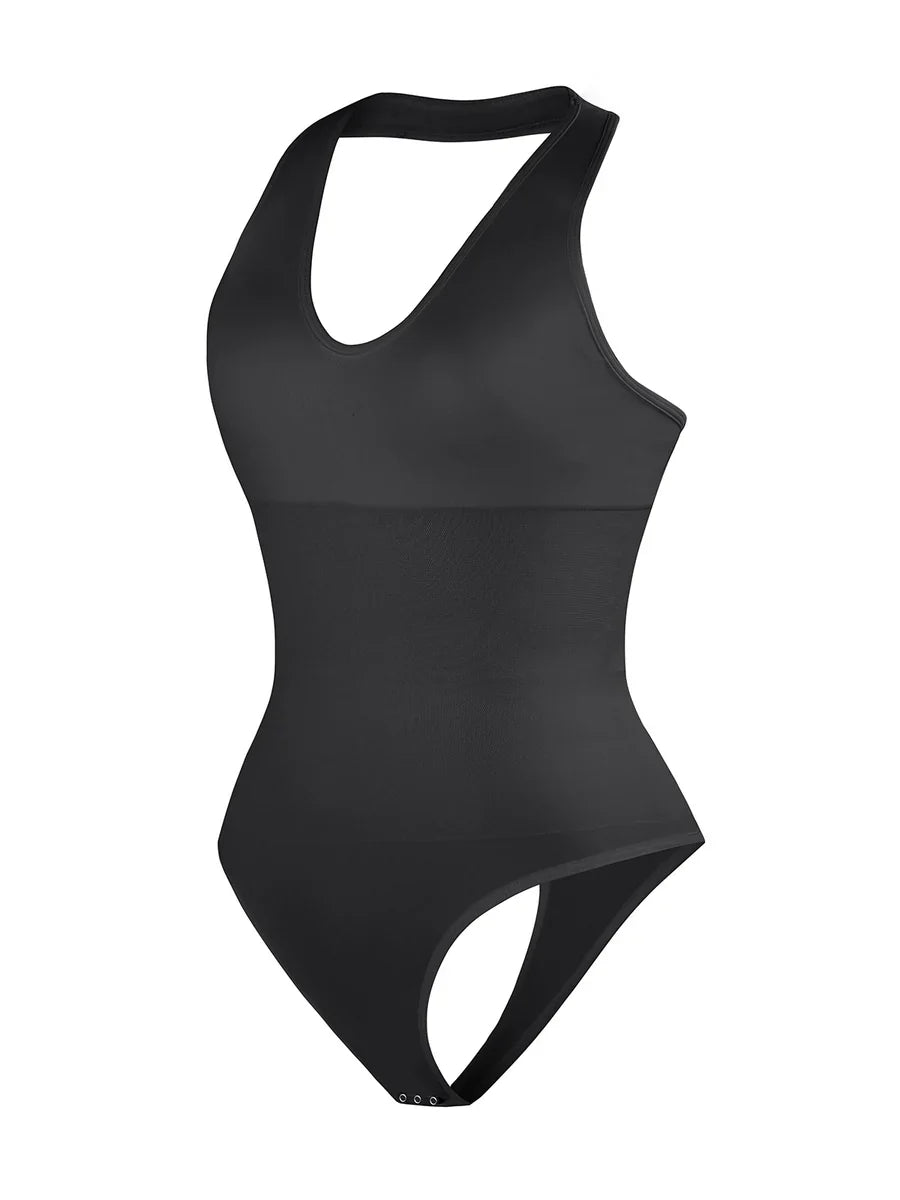 Valantomode | Shaping Bodysuit with Halter Neck and Waist Control