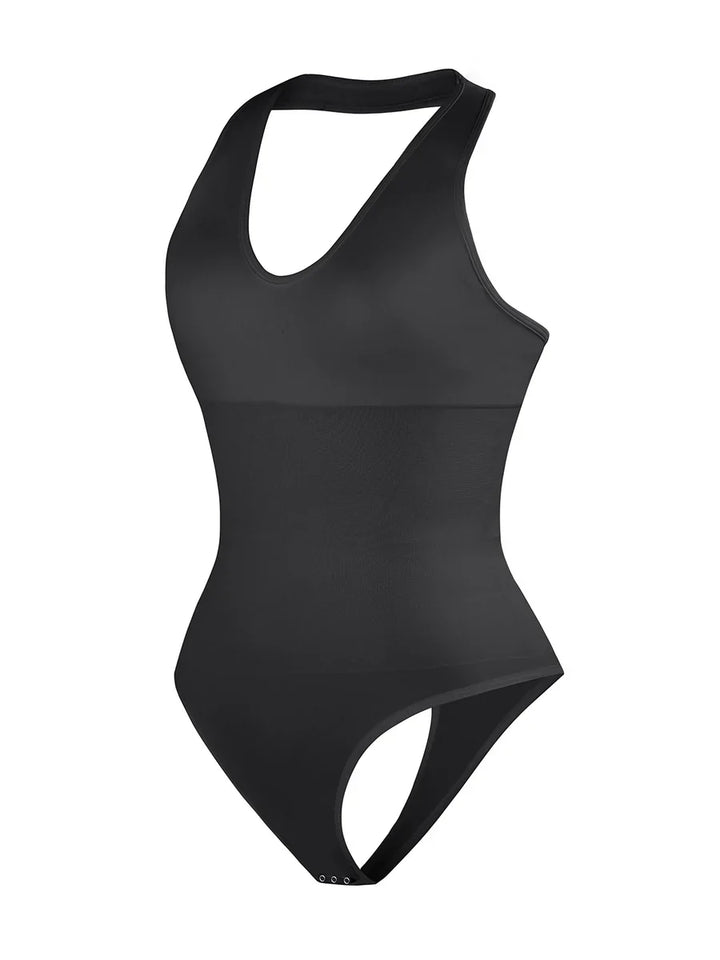 Valantomode | Shaping Bodysuit with Halter Neck and Waist Control