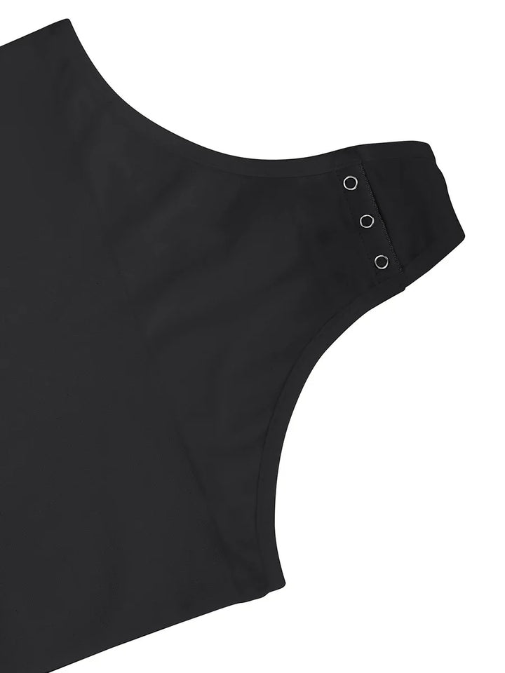 Valantomode | Shaping Bodysuit with Halter Neck and Waist Control