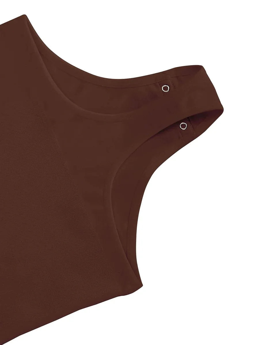 Valantomode | Shaping Bodysuit with Halter Neck and Waist Control