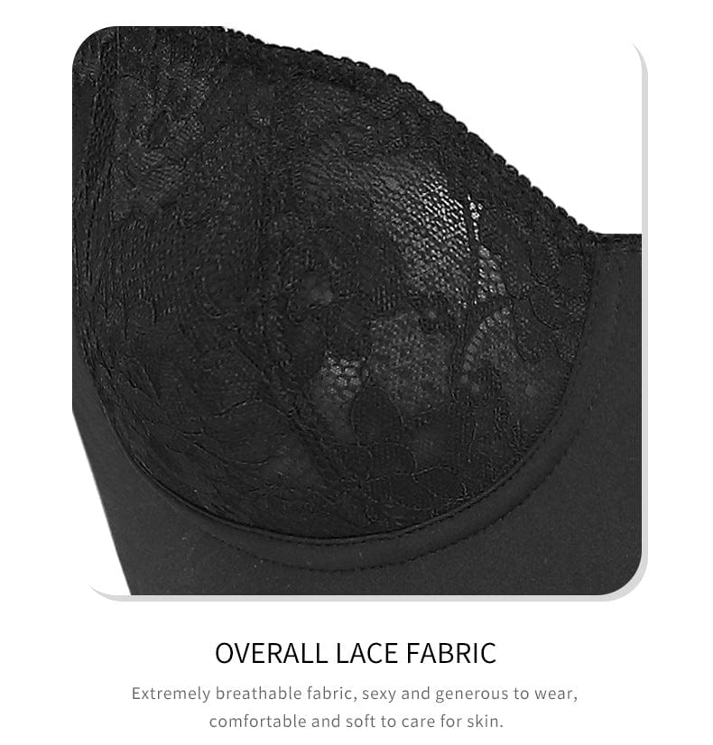 Valantomode | Lace Shaping Bodysuit with Built-In Bra for Waist Slimming