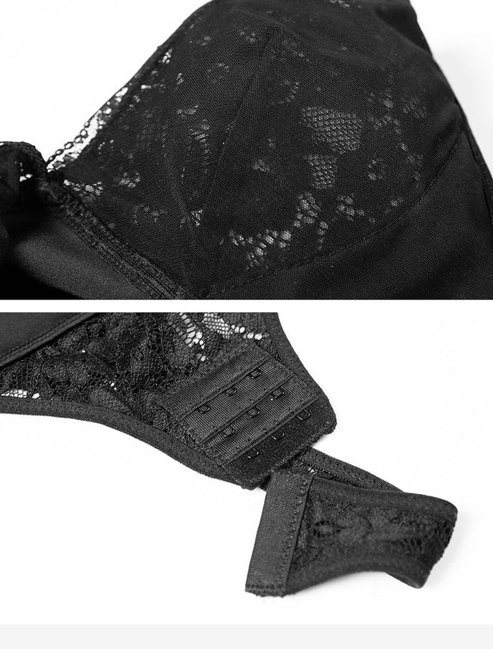 Valantomode | Shaping Bodysuit with Built-In Bra and Lace Underwear for a Slimmer Waist