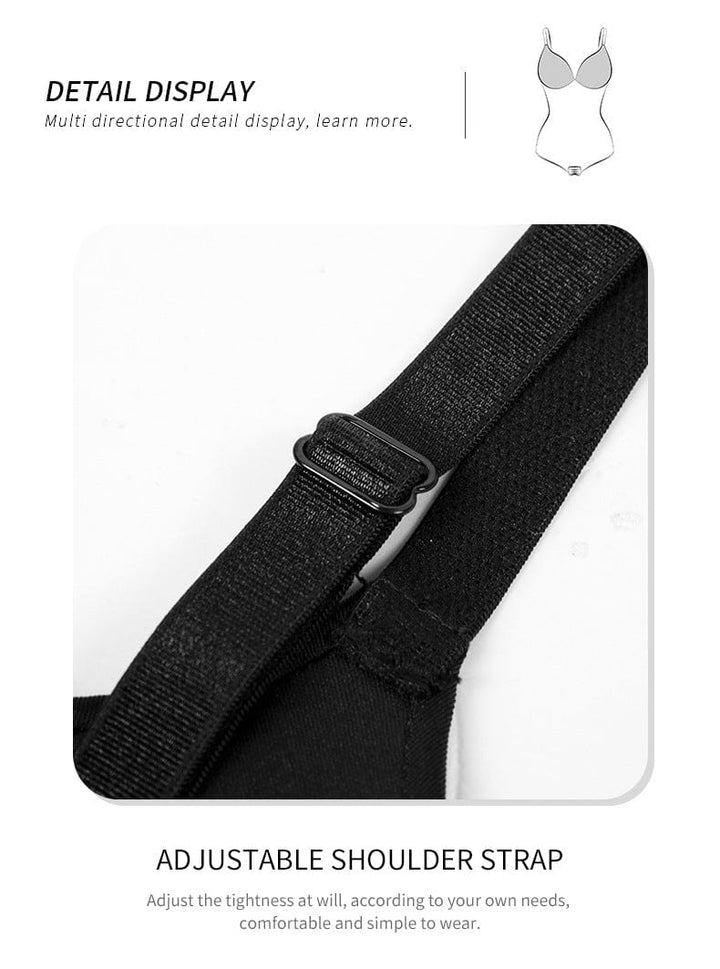 Valantomode | Body Shaping Bodysuit with Built-In Bra for Waist Slimming and Tummy Control
