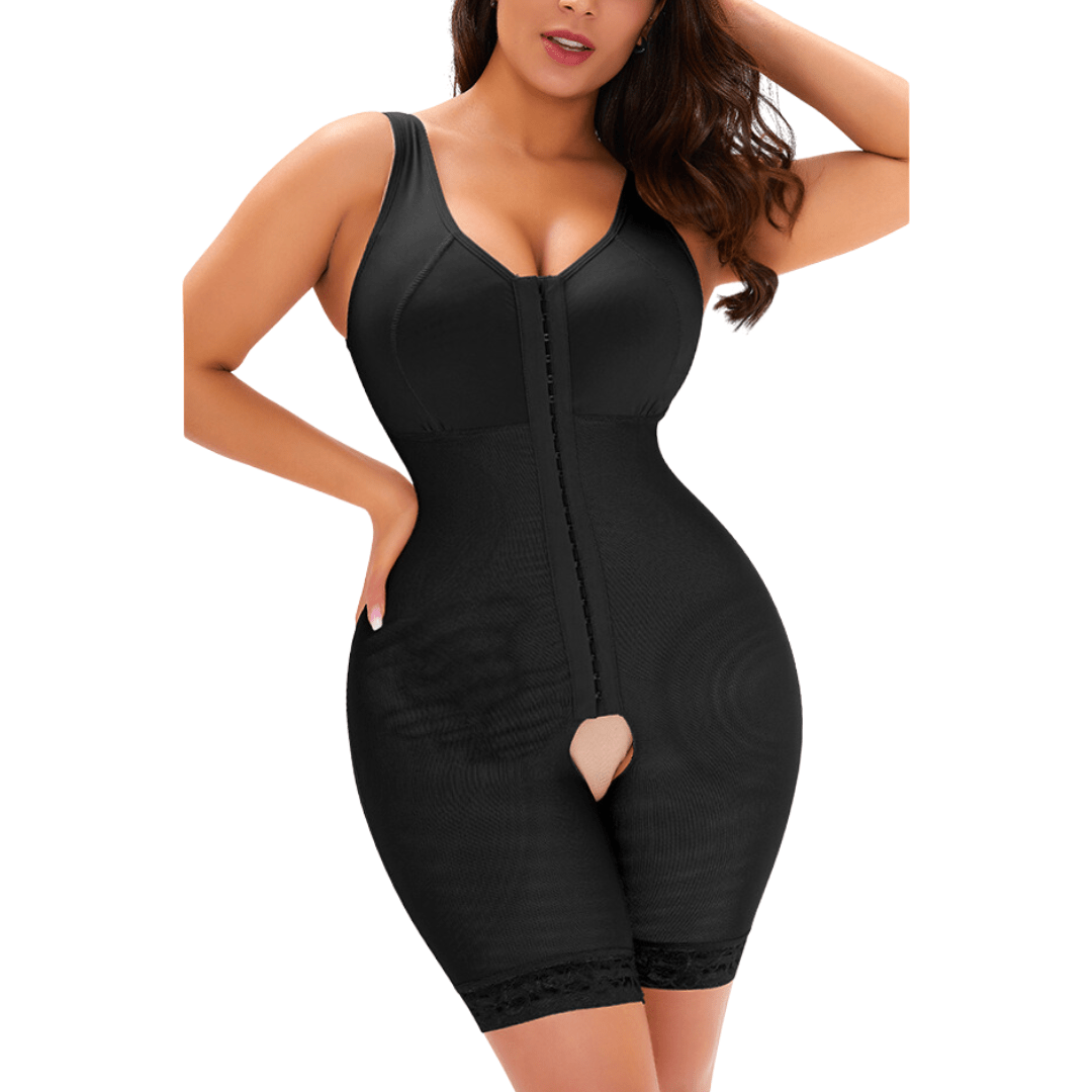 Valantomode | High Support Full Shapewear Bodysuit for Women - Tummy Tucking and Bust Enhancing