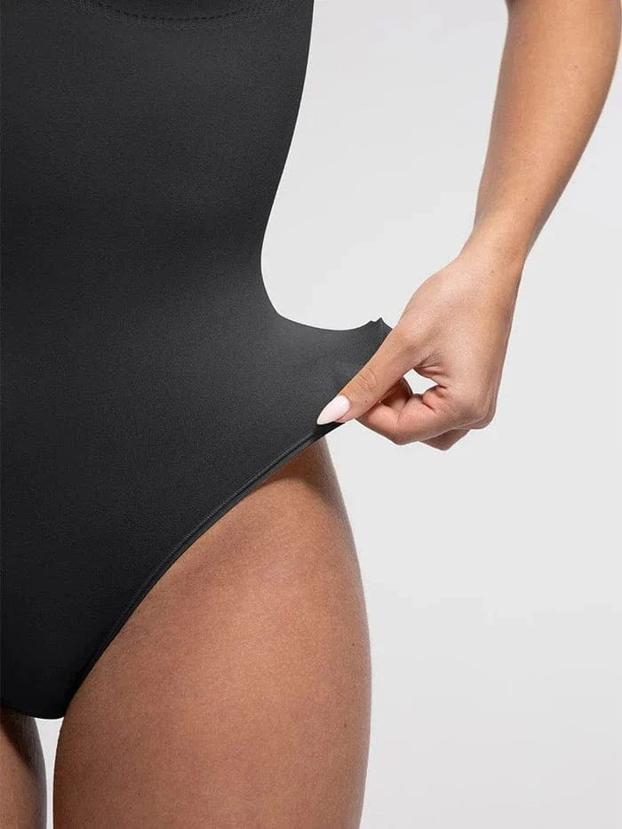Valantomode | Women's Shaping Bodysuit with T-Back Brief for Tummy Control and Bust Support