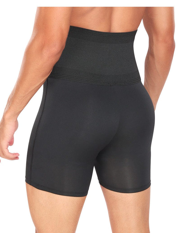 Valantomode | Men's High-Waisted Slimming Tummy Control Shaping Boxer Briefs