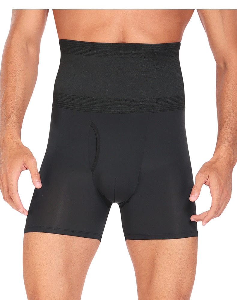 Valantomode | Men's High-Waisted Slimming Tummy Control Shaping Boxer Briefs