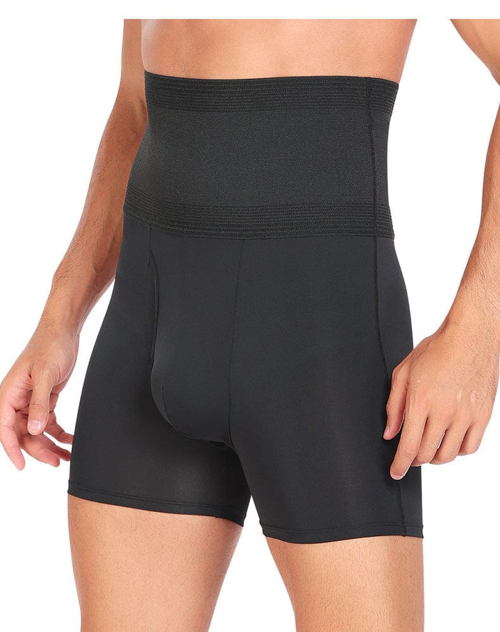 Valantomode | Men's High-Waisted Slimming Tummy Control Shaping Boxer Briefs