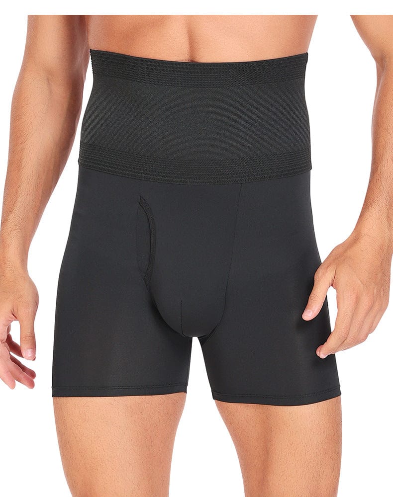 Valantomode | Men's High-Waisted Slimming Tummy Control Shaping Boxer Briefs