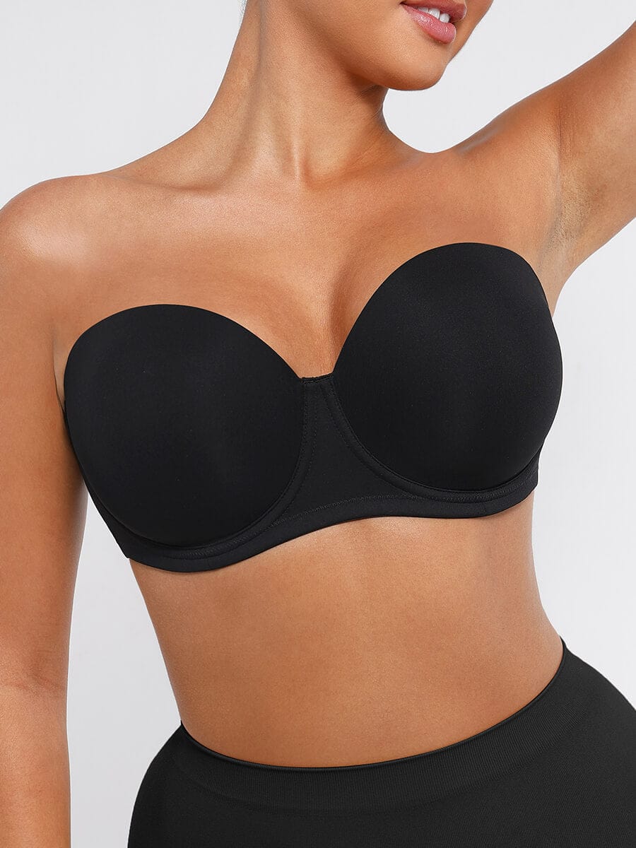 Valantomode | Strapless Underwire Push-Up Bra