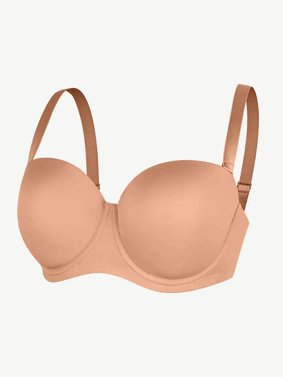 Valantomode | Strapless Underwire Push-Up Bra