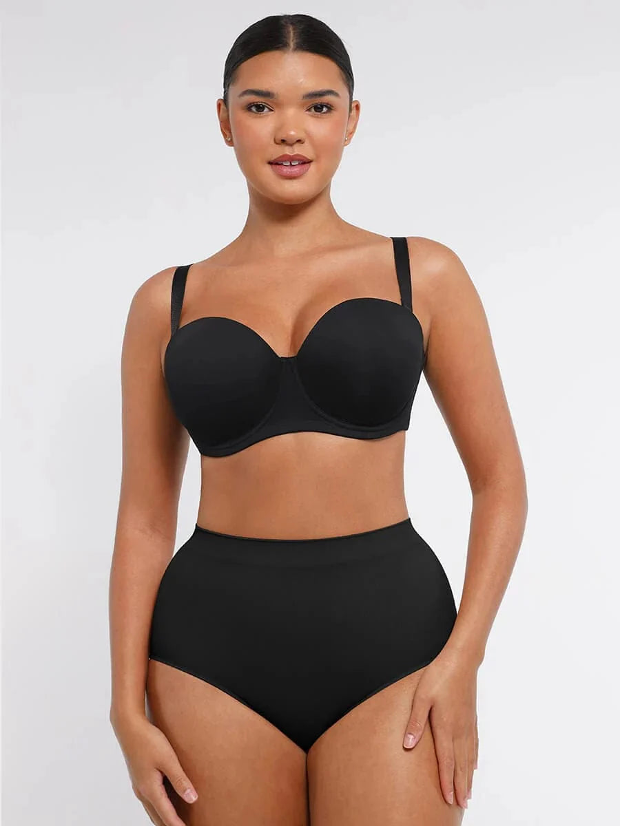Valantomode | Strapless Underwire Push-Up Bra