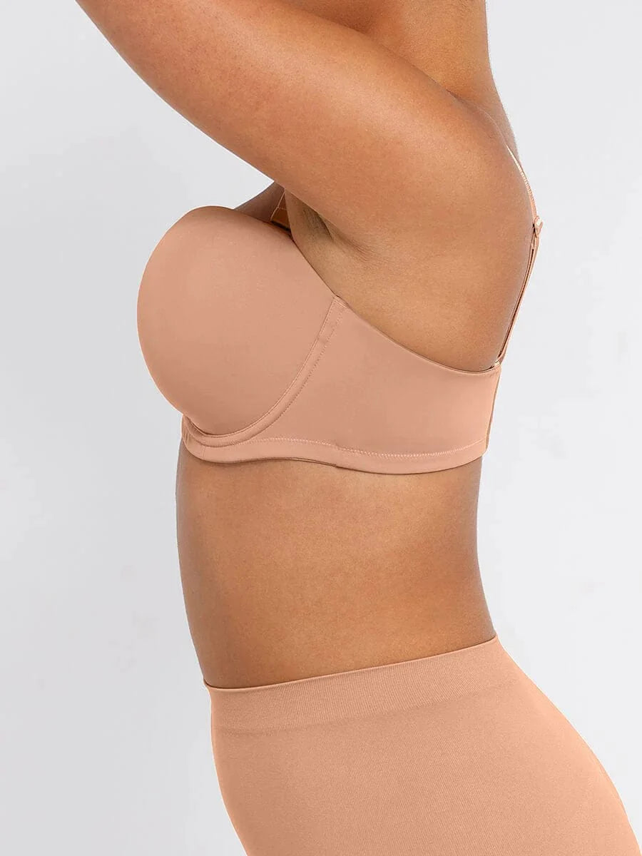 Valantomode | Strapless Underwire Push-Up Bra