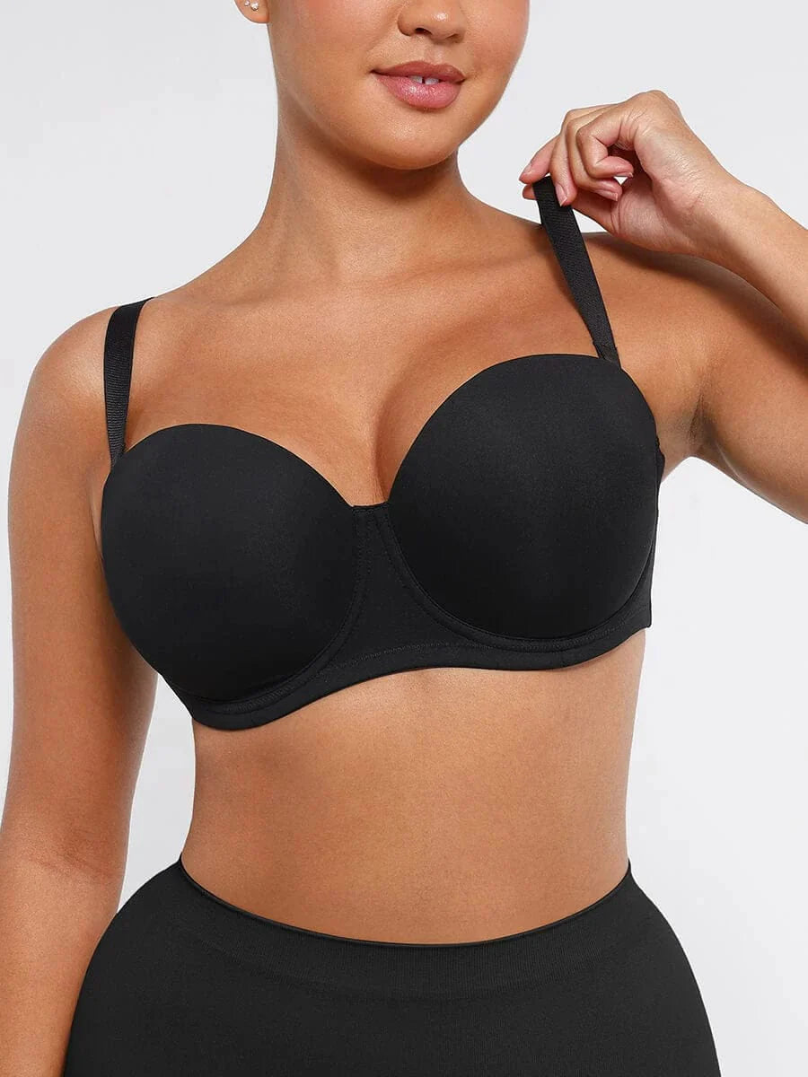 Valantomode | Strapless Underwire Push-Up Bra