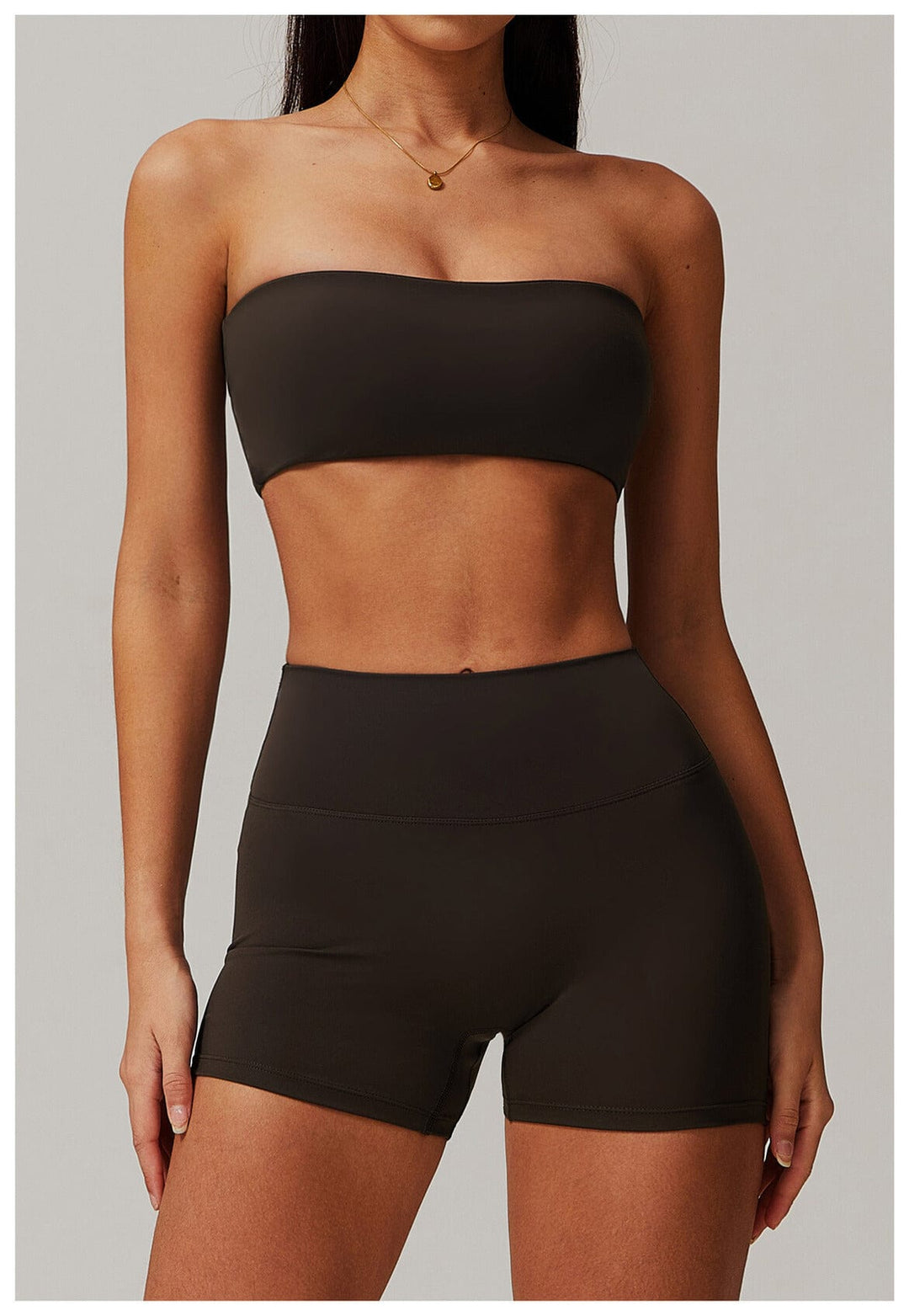 Valantomode | Women's Strapless Tube Top Yoga Bandeau Bra for Fitness