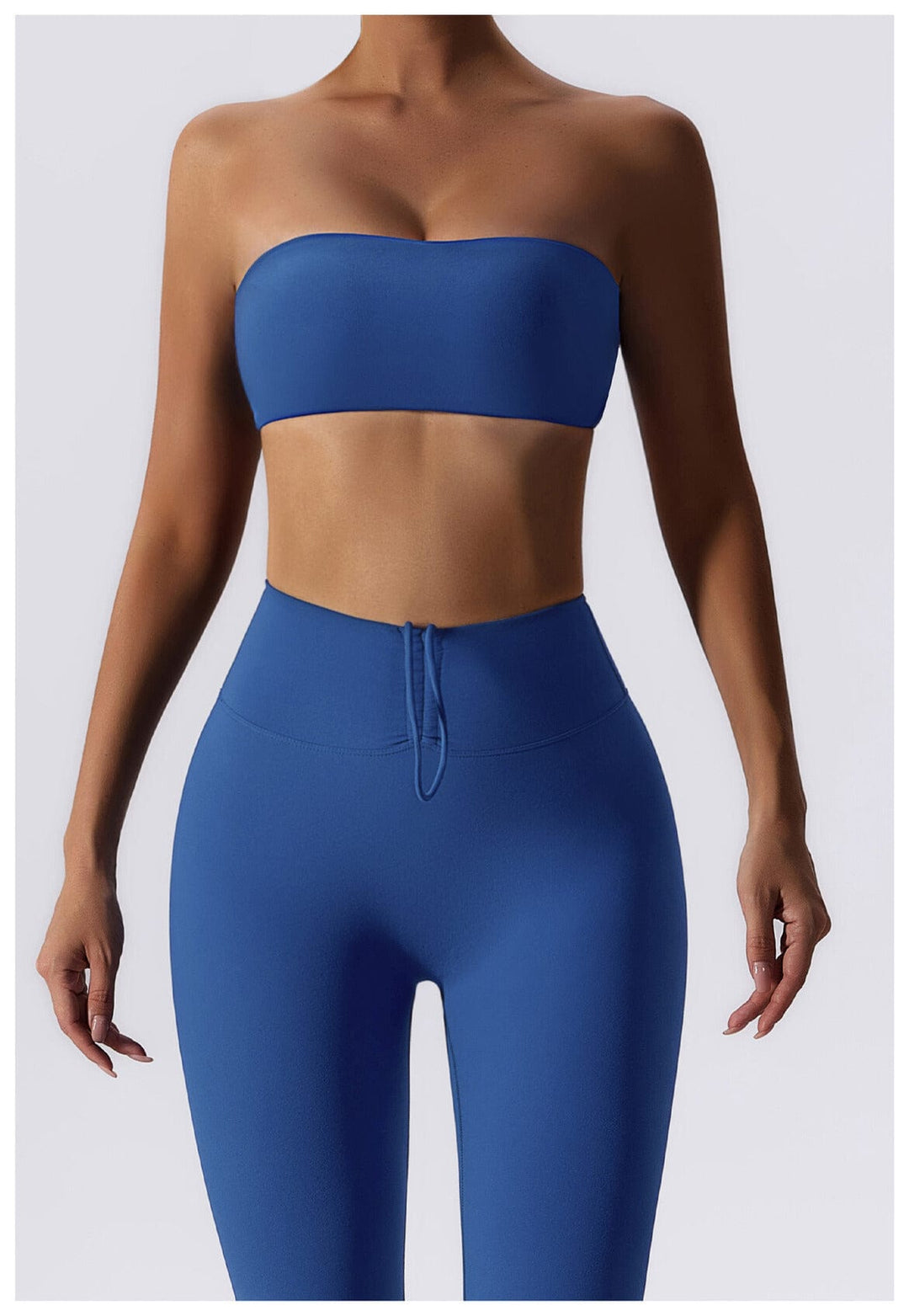 Valantomode | Women's Strapless Tube Top Yoga Bandeau Bra for Fitness