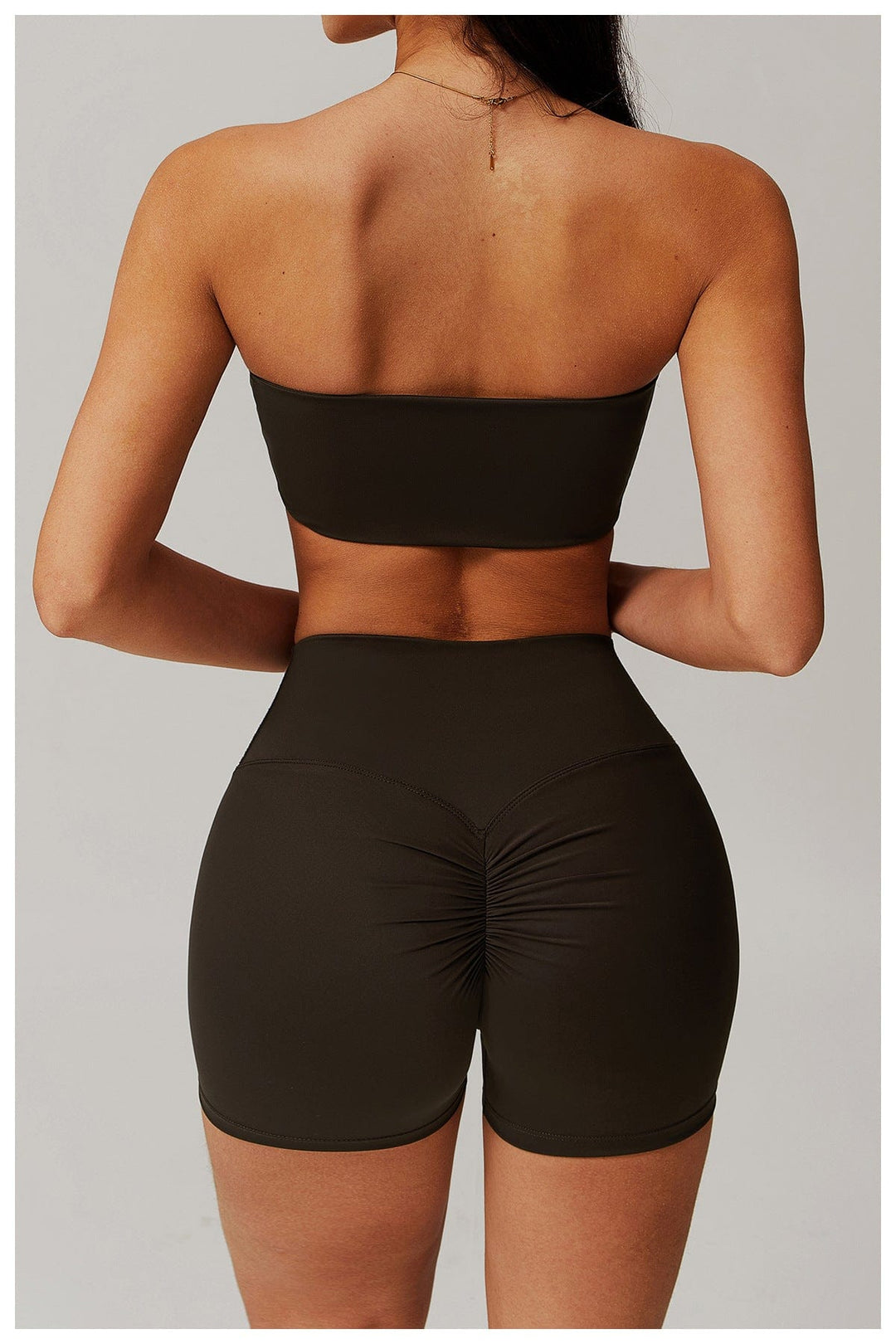 Valantomode | Women's Strapless Tube Top Yoga Bandeau Bra for Fitness