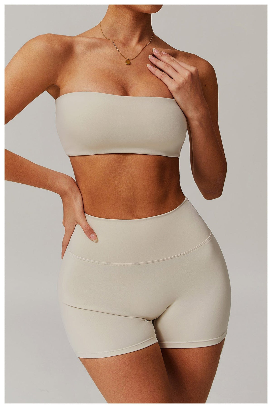 Valantomode | Women's Strapless Tube Top Yoga Bandeau Bra for Fitness