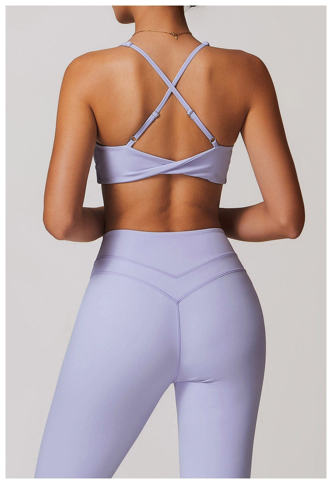 Valantomode | Adjustable Cross-Shoulder Sports Yoga Bra for Women