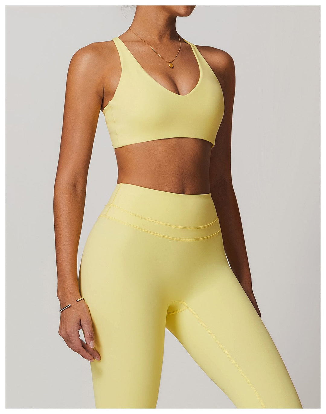 Valantomode | Adjustable Cross-Shoulder Sports Yoga Bra for Women