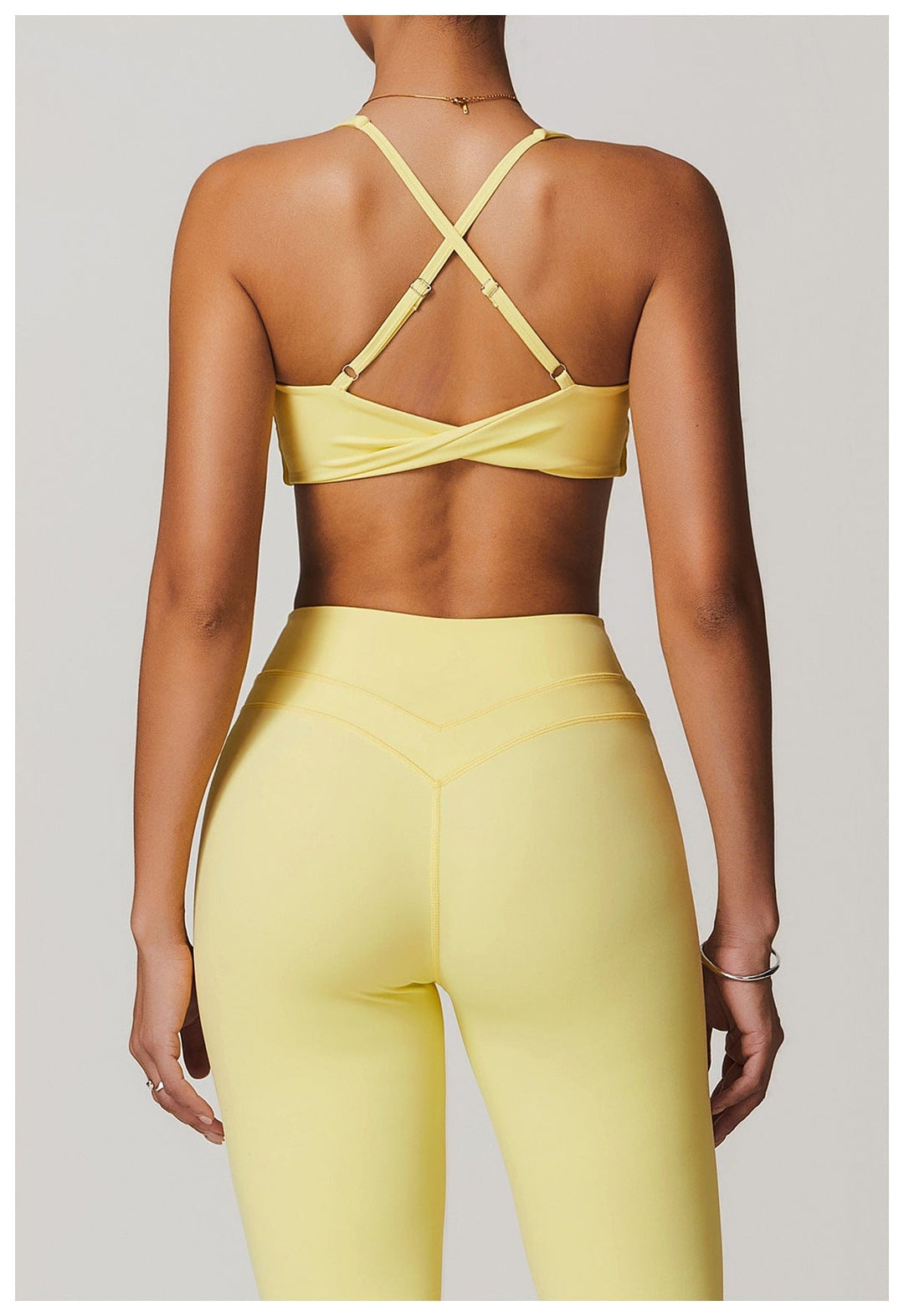 Valantomode | Adjustable Cross-Shoulder Sports Yoga Bra for Women