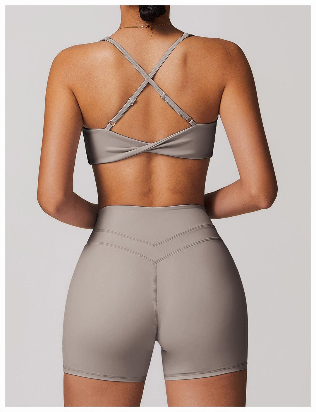 Valantomode | Adjustable Cross-Shoulder Sports Yoga Bra for Women