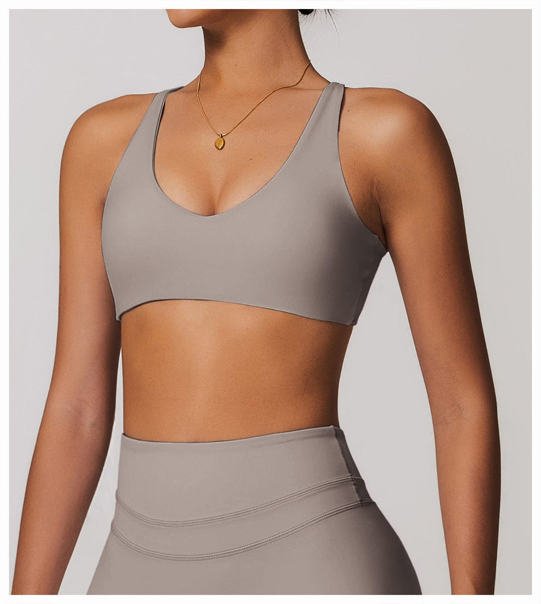 Valantomode | Adjustable Cross-Shoulder Sports Yoga Bra for Women