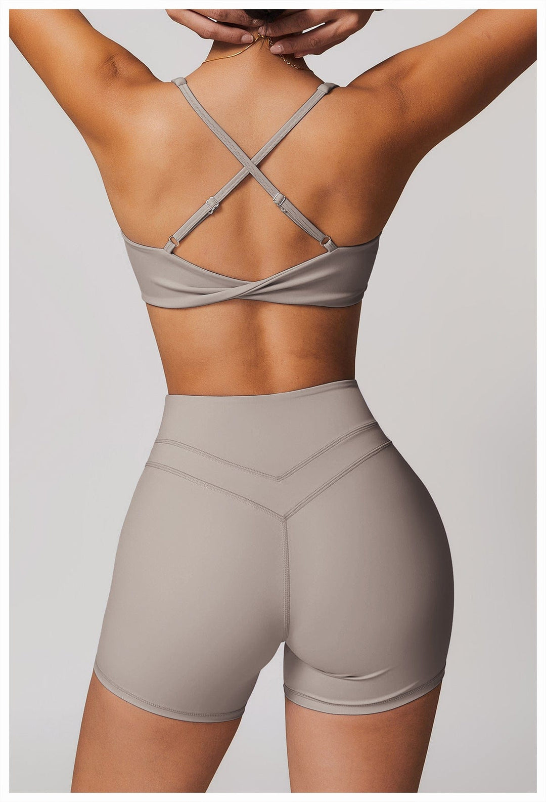 Valantomode | Adjustable Cross-Shoulder Sports Yoga Bra for Women