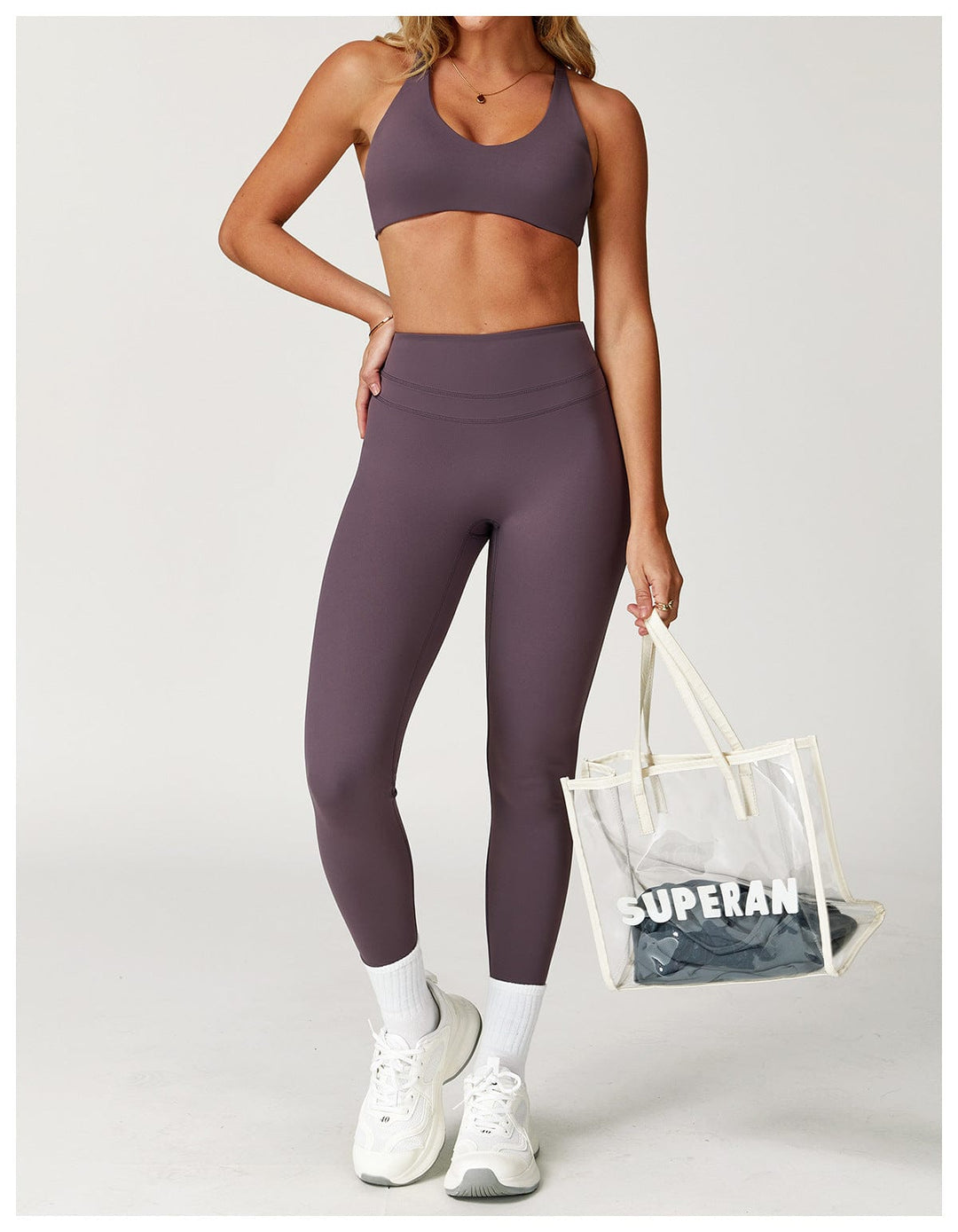 Valantomode | Adjustable Cross-Shoulder Sports Yoga Bra for Women