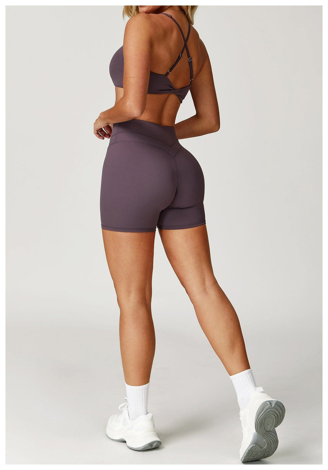 Valantomode | Adjustable Cross-Shoulder Sports Yoga Bra for Women