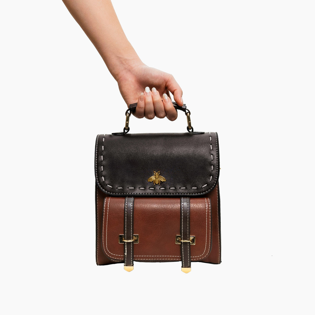 Valantomode | The Apis Executive Leather Backpack – Vertical Command & Tactical Mobility