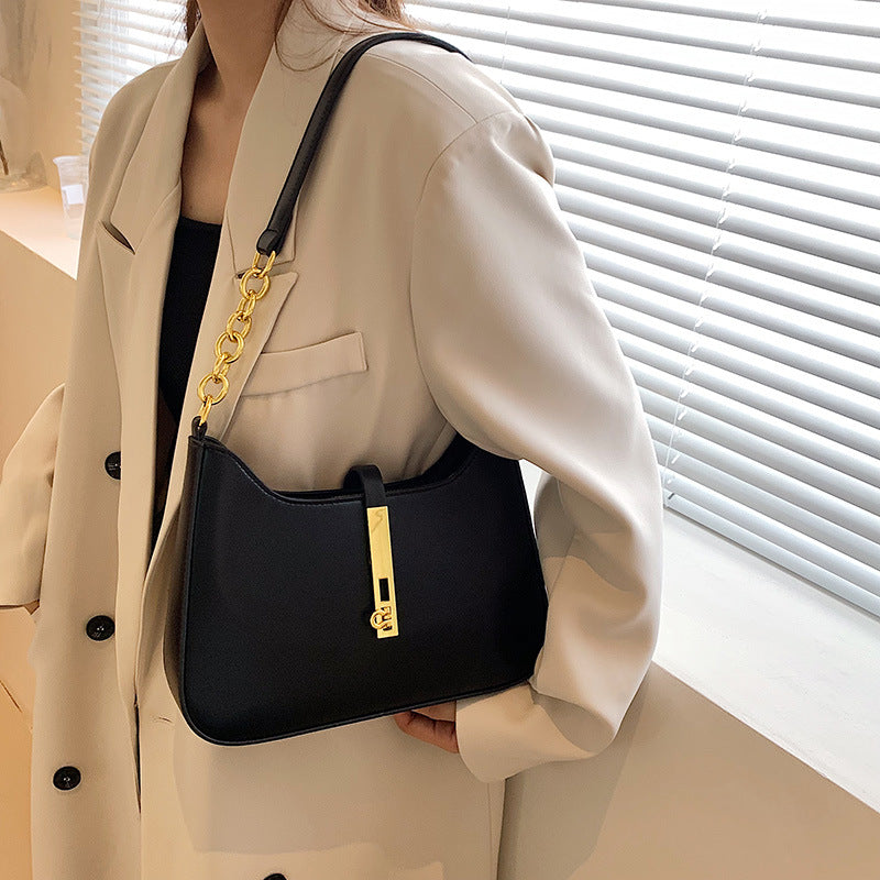 Valantomode | The Arya Kinetic Garrison – Women's Premium Sleek Vegan Leather Shoulder Bag