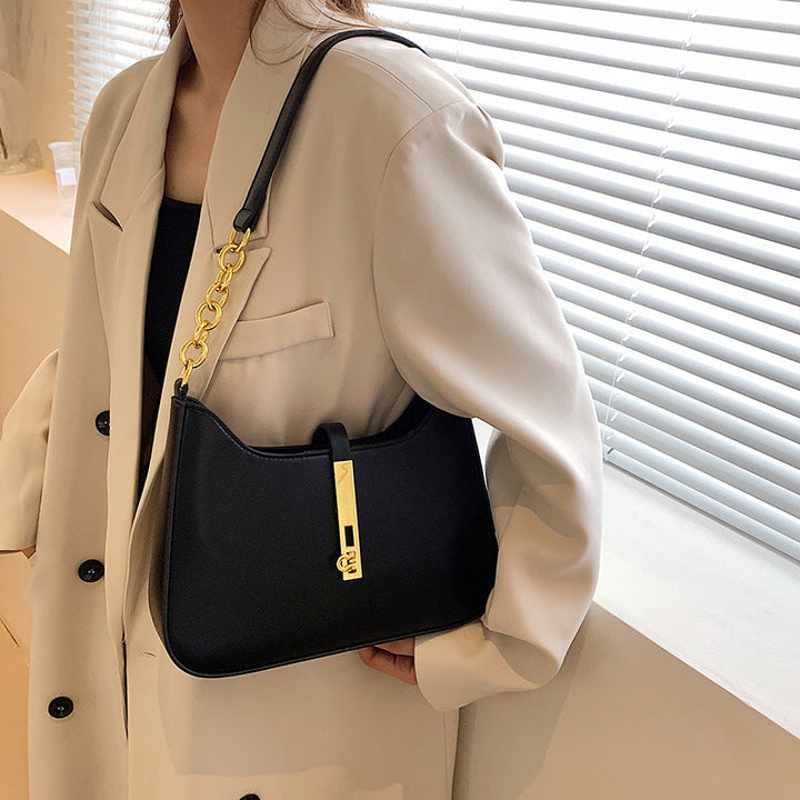 Valantomode | The Arya Kinetic Garrison – Women's Premium Sleek Vegan Leather Shoulder Bag