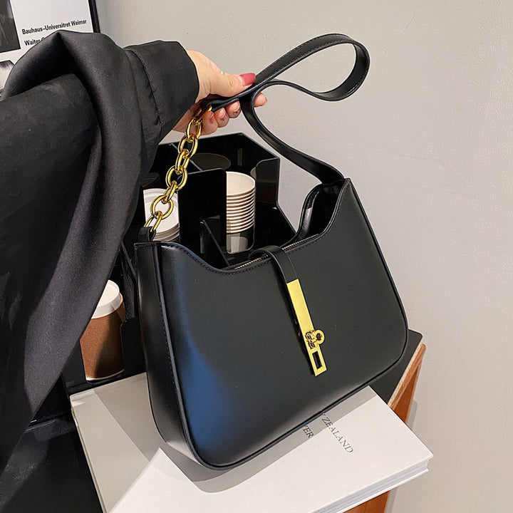 Valantomode | The Arya Kinetic Garrison – Women's Premium Sleek Vegan Leather Shoulder Bag