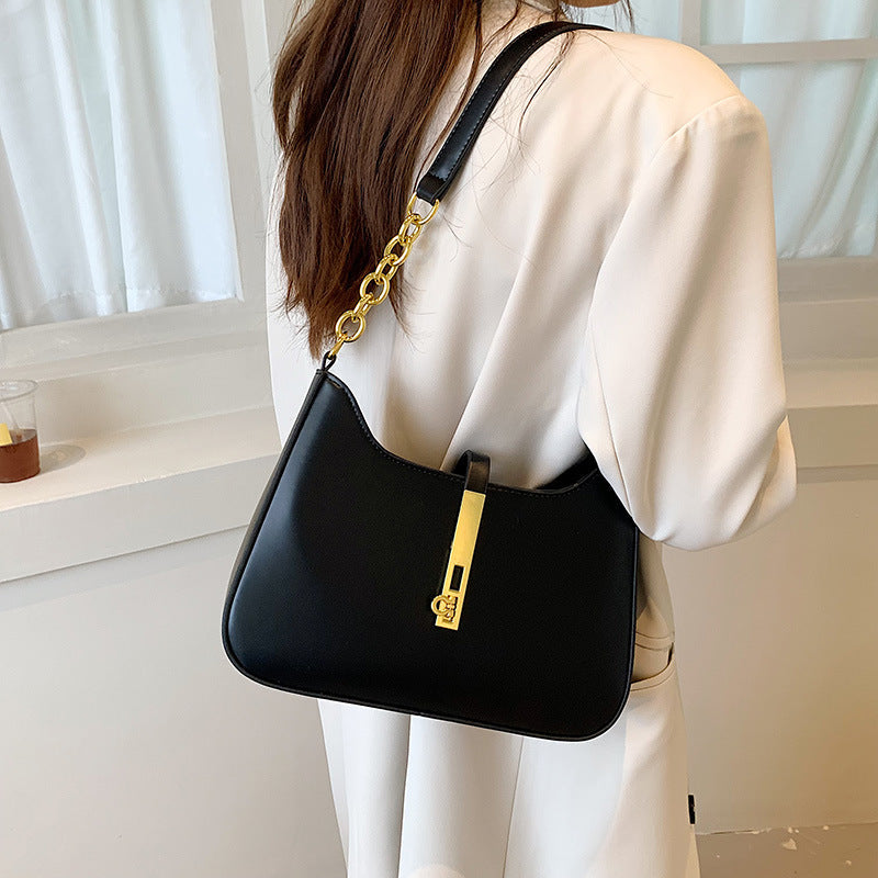 Valantomode | The Arya Kinetic Garrison – Women's Premium Sleek Vegan Leather Shoulder Bag
