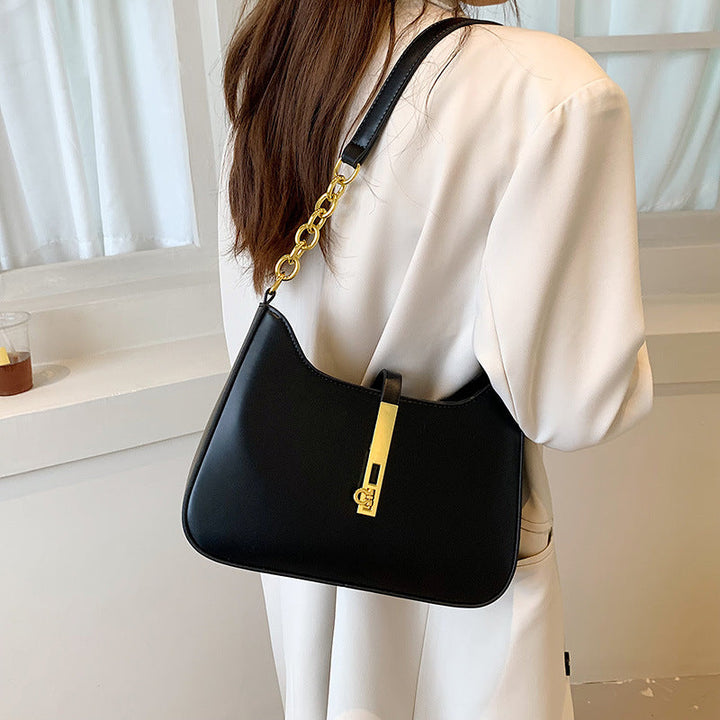 Valantomode | The Arya Kinetic Garrison – Women's Premium Sleek Vegan Leather Shoulder Bag