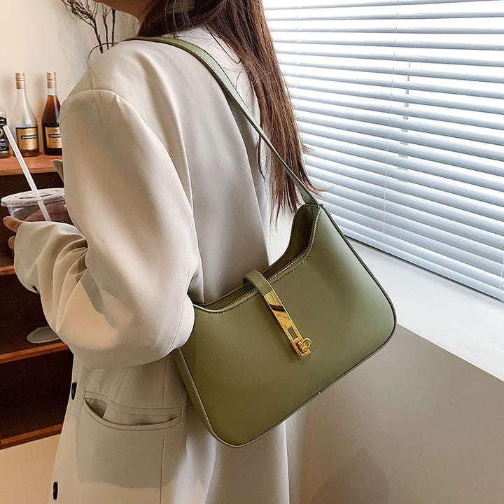 Valantomode | The Arya Kinetic Garrison – Women's Premium Sleek Vegan Leather Shoulder Bag